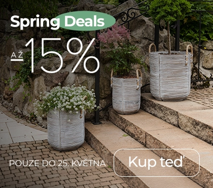 Květináče ve Spring Deals až -15 %! Pouze do 25. května
