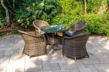 Nábytek na balkon FILIP II + LEONARDO písek