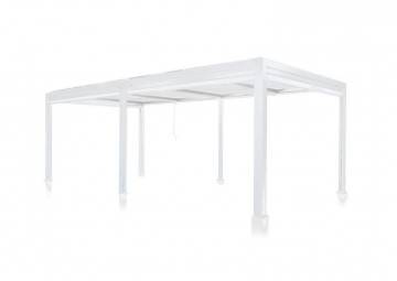 Hliníková pergola MARANZA 540cm matná  bílá