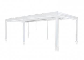 Hliníková pergola MARANZA 720cm matná bílá