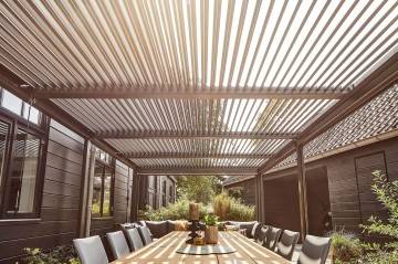 Hliníková pergola MARANZA 720cm matná bílá