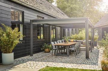 Hliníková pergola MARANZA 720cm matný antracit