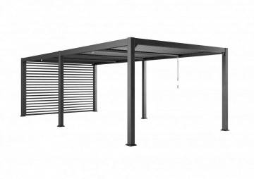BOČNÍ STĚNA MARANZA 360CM / 540CM / 720CM ŠEDÁ