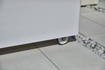 Balkonový úložný box CONTENITORE 160 cm šedy