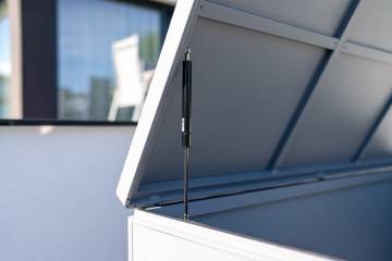 Balkonový úložný box CONTENITORE 160 cm šedy