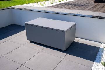 Balkonový úložný box CONTENITORE 160 cm šedy