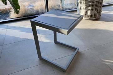 Zahradní stolek GRENADA šedý 1099