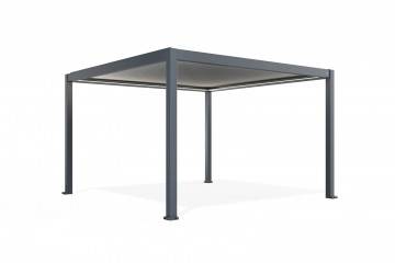 Pergola elektrická  PRIME s osvětlením - modulární 400 x 400