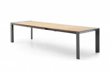 MURO ​​​​zahradní rozkládaný stůl 200 - 320 cm antracit