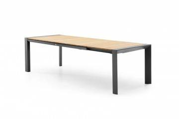MURO ​​​​zahradní rozkládaný stůl 200 - 320 cm antracit