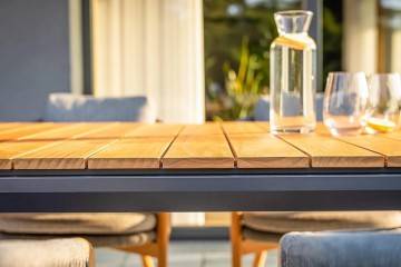 MURO ​​​​zahradní rozkládaný stůl 200 - 320 cm antracit