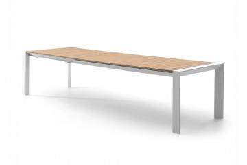 MURO ​​​​zahradní stůl 200 - 320 cm bílá