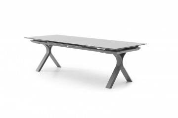 Zahradní rozkládací stůl TORO 260 - 360 cm antracyt