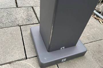 Hliníková pergola PERARA 600x300 antracit + 2 rolety 300 cm 1339 OUTLET