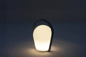 Zahradní lampa BOB S antracitová