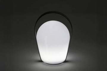 Zahradní lampa BOB L antracitová