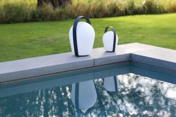 Zahradní lampa BOB L antracitová