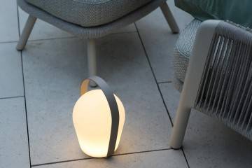 Zahradní lampa BOB L antracitová