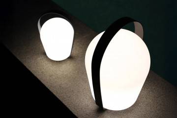 Zahradní lampa BOB L antracitová