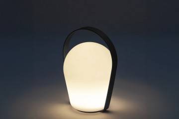 Zahradní lampa BOB XL antracitová