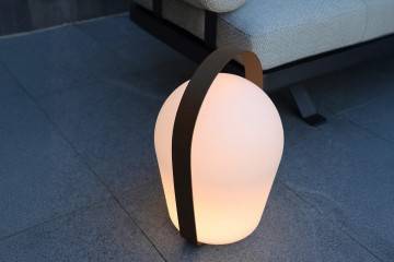 Zahradní lampa BOB XL antracitová