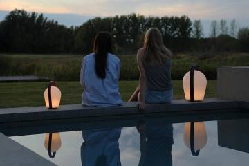 Zahradní lampa BOB XL antracitová