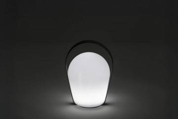 Zahradní lampa BOB S bílá