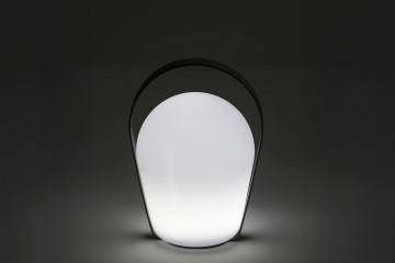 Zahradní lampa BOB XL bílá