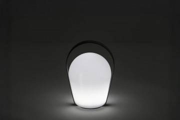 Zahradní lampa BOB S moka