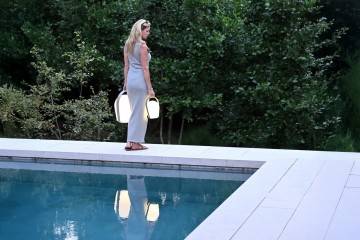 Zahradní lampa BOB XL moka