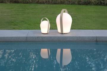 Zahradní lampa BOB XL moka